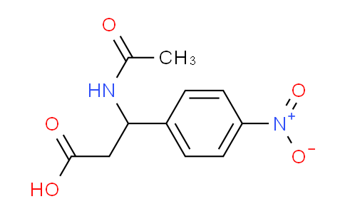 CAS No. 100061-23-2, 3-Acetylamino-3-(4-nitrophenyl)propionic acid