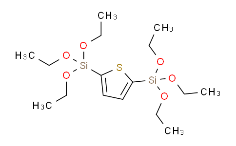 CAS No. 40190-22-5, 2,5-Bis(triethoxysilyl)thiophene