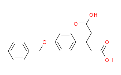 CAS No. 165119-29-9, 3-(4-Benzyloxyphenyl)pentanedioic acid