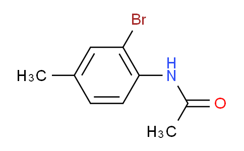 CAS No. 614-83-5, N-(2-Bromo-4-methylphenyl)acetamide