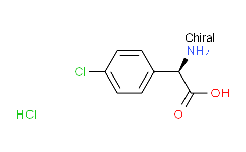 CAS No. 108392-76-3, D-4-Chlorophenylglycine HCL