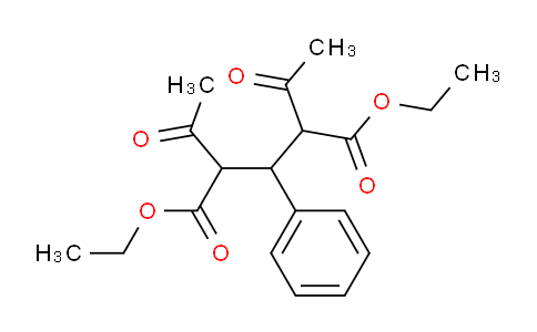 CAS No. 13277-74-2, Diethyl 2,4-diacetyl-3-phenylpentanedioate