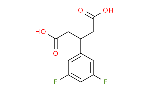 CAS No. 162549-35-1, 3-(3,5-Difluorophenyl)pentanedioic acid