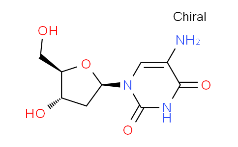 CAS No. 5536-30-1, 5-Amino-1-((2R,4S,5R)-4-hydroxy-5-(hydroxymethyl)tetrahydrofuran-2-yl)pyrimidine-2,4(1H,3H)-dione