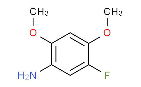 CAS No. 195136-65-3, 2,4-Dimethoxy-5-fluoroaniline