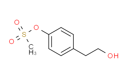 CAS No. 74447-38-4, 4-(2-Hydroxyethyl)phenyl methanesulfonate