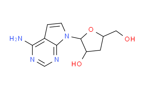 CAS No. 40725-89-1, 2-(4-Aminopyrrolo[2,3-d]pyrimidin-7-yl)-5-(hydroxymethyl)oxolan-3-ol