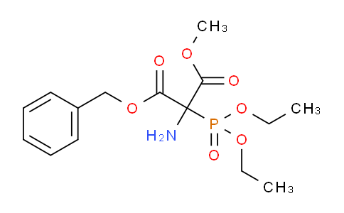 CAS No. 114684-69-4, Methyl cbz-amino(diethoxyphosphoryl)acetate