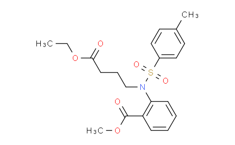 CAS No. 100627-39-2, Methyl 2-[(3-ethoxycarbonyl-propyl)-(toluene-4-sulfonyl)-amino]-benzoate