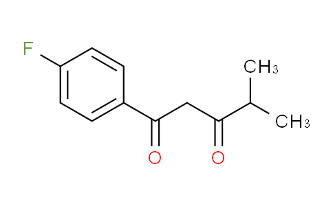 CAS No. 114433-94-2, 1-(4-fluorophenyl)-4-methylpentane-1,3-dione