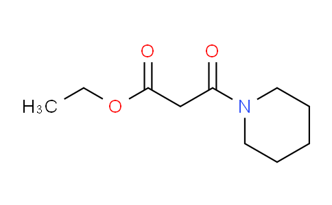 CAS No. 34492-46-1, ethyl 3-oxo-3-(piperidin-1-yl)propanoate