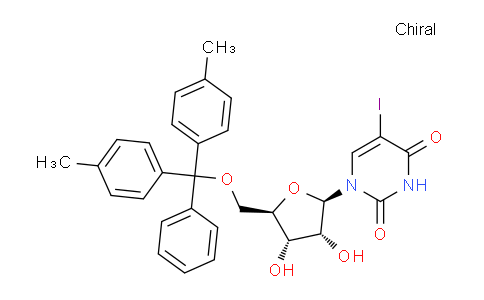 CAS No. 158728-68-8, 5'-O-(4,4'-DiMethyltrityl)-5-iodouridine