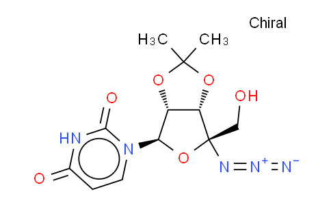 CAS No. 690271-27-3, 2',3'-O-Isopropylidene-4'-alpha-azido-uridine