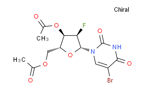 CAS No. 1188522-91-9, 5-Bromo-2'-deoxy-2'-fluorouridine 3',5'-diacetate