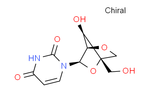 CAS No. 1328937-93-4, 1-((1S,3R,4R,7R)-7-Hydroxy-1-(hydroxymethyl)-2,5-dioxabicyclo[2.2.1]heptan-3-yl)pyrimidine-2,4(1H,3H)-dione