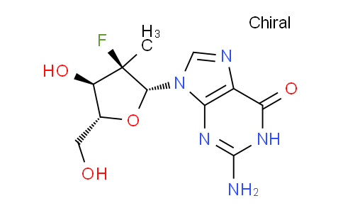 CAS No. 817204-45-8, 2'-deoxy-2'-fluoro-2'-C-Methylguanosine