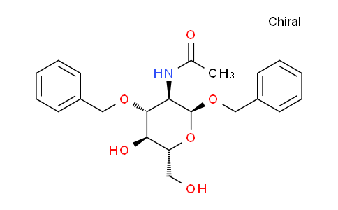 CAS No. 14146-27-1, Phenylmethyl 2-(acetylamino)-2-deoxy-3-O-(phenylmethyl)-α-D-Glucopyranoside