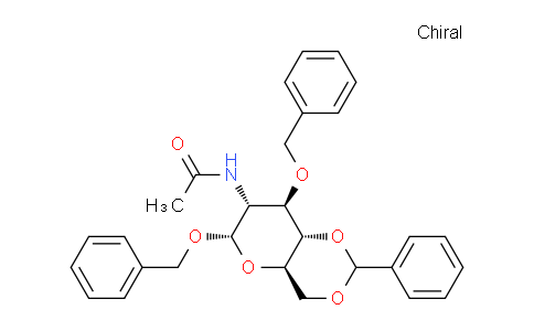 CAS No. 14146-26-0, Benzyl 2-acetamido-3-O-benzyl-4,6-O-benzylidene-2-deoxy-α-D-glucopyranoside