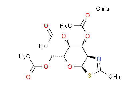 CAS No. 67145-37-3, (3aR,5R,6R,7R,7aR)-5-(Acetoxymethyl)-2-methyl-5,6,7,7a-tetrahydro-3aH-pyrano[3,2-d]thiazole-6,7-diyl diacetate