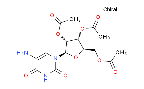 CAS No. 35460-36-7, (2R,3R,4R,5R)-2-(Acetoxymethyl)-5-(5-amino-2,4-dioxo-3,4-dihydropyrimidin-1(2H)-yl)tetrahydrofuran-3,4-diyl diacetate