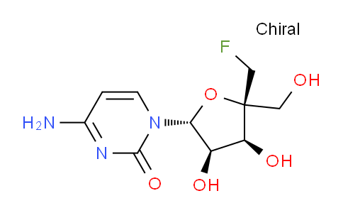 CAS No. 196604-52-1, 4'-C-(fluoromethyl)-Cytidine