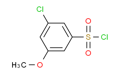 CAS No. 1058740-21-8, 3-Chloro-5-methoxybenzenesulfonyl chloride
