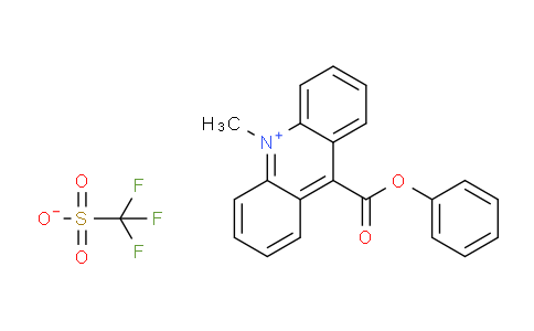 CAS No. 161006-14-0, 10-methyl-9-(phenoxycarbonyl)acridinium trifluoromethanesulfonate