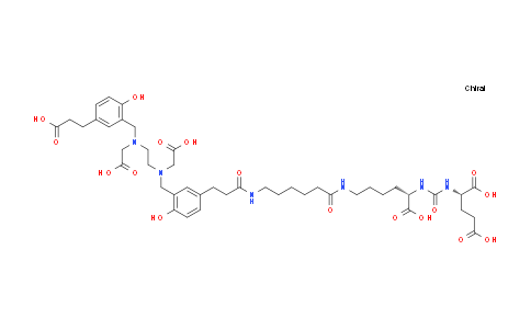 CAS No. 1366302-52-4, 4,6,12,19-Tetraazadocosane-1,3,7-tricarboxylic acid, 22-[3-[[[2-[[[5-(2-carboxyethyl)-2-hydroxyphenyl]methyl](carboxymethyl)amino]ethyl](carboxymethyl)amino]methyl]-4-hydroxyphenyl]-5,13,20-trioxo-, (3S,7S)-