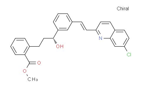 DY800077 | 150026-72-5 | 2-[(3R)-3-[3-[(1E)-2-(7-Chloro-2-quinolinyl)ethenyl]phenyl]-3-hydroxypropyl]benzoic acid methyl ester