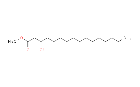 CAS No. 51883-36-4, Methyl 3-hydroxyhexadecanoate