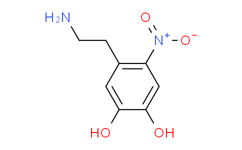 CAS No. 21581-49-7, 4-(2-Aminoethyl)-5-nitro-1,2-benzenediol