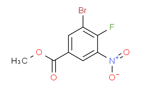 DY800209 | 1403483-79-3 | Methyl 3-bromo-4-fluoro-5-nitrobenzoate