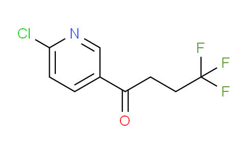 CAS No. 871252-59-4, 1-Butanone, 1-(6-chloro-3-pyridinyl)-4,4,4-trifluoro-