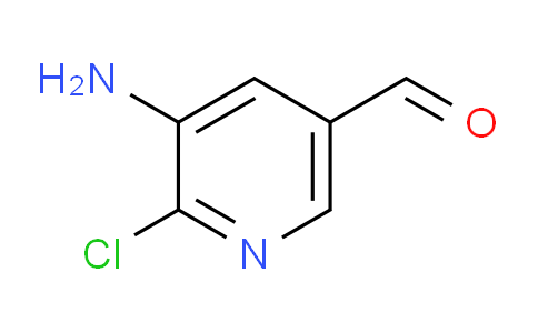CAS No. 1060804-25-2, 5-Amino-6-chloronicotinaldehyde