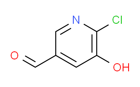 CAS No. 176433-55-9, 6-Chloro-5-hydroxypyridine-3-carbaldehyde