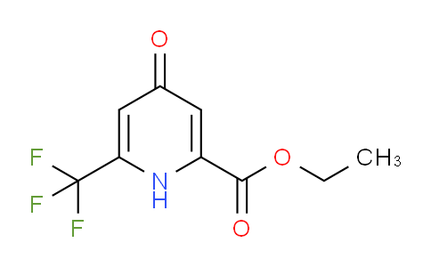 CAS No. 1196147-66-6, Ethyl 4-oxo-6-(trifluoromethyl)-1H-pyridine-2-carboxylate