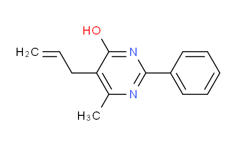 CAS No. 255869-27-3, 5-allyl-6-methyl-2-phenylpyrimidin-4-ol