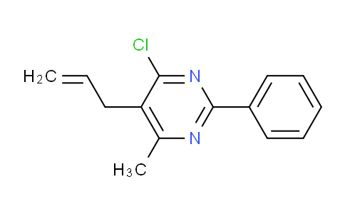 263352-13-2 | Pyrimidine, 4-chloro-6-methyl-2-phenyl-5-(2-propen-1-yl)-