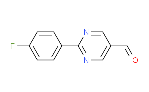 CAS No. 944904-93-2, 2-(4-Fluorophenyl)pyrimidine-5-carbaldehyde