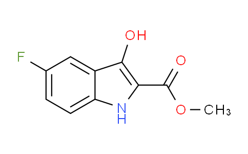 CAS No. 630067-30-0, Methyl 5-fluoro-3-hydroxy-1H-indole-2-carboxylate