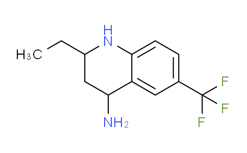 CAS No. 934274-23-4, 2-ethyl-6-(trifluoromethyl)-1,2,3,4-tetrahydroquinolin-4-amine