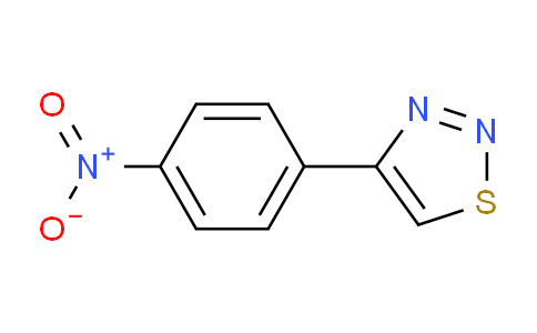 CAS No. 82894-98-2, 4-(4-Nitrophenyl)-1,2,3-thiadiazole