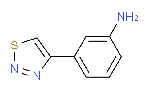 CAS No. 878437-57-1, 3-(1,2,3-Thiadiazol-4-yl)aniline