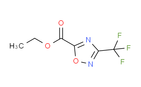 CAS No. 1245643-72-4, ethyl 3-(trifluoromethyl)-1,2,4-oxadiazole-5-carboxylate