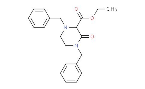 CAS No. 149648-70-4, Ethyl 1,4-dibenzyl-3-oxopiperazine-2-carboxylate