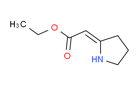 CAS No. 25219-53-8, 2-(2-pyrrolidinylidene)-Acetic acid ethyl ester