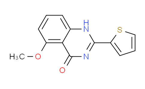 CAS No. 219773-53-2, 5-Methoxy-2-(2-thienyl)-4(1H)-quinazolinone