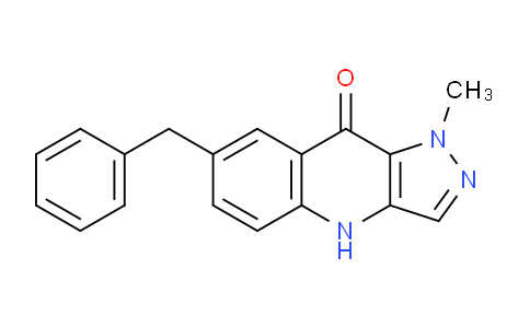 CAS No. 499790-78-2, 7-Benzyl-1-methyl-1,4-dihydro-pyrazolo[4,3-b]quinolin-9-one