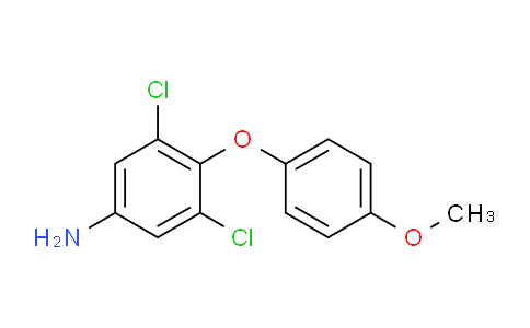 CAS No. 60963-18-0, 3,5-dichloro-4-(4-methoxyphenoxy)aniline