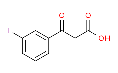 CAS No. 335256-30-9, 3-(3-iodophenyl)-3-oxopropanoic acid